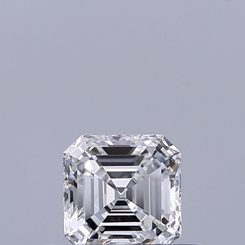 0.33 carat D-VVS1 Natūralus Asscher Deimantas (1)