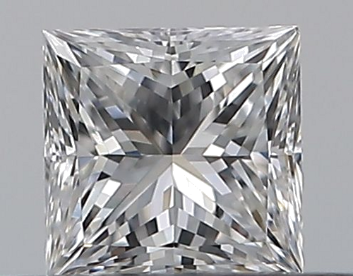 0.3 carat E-VS1 Natūralus Princess Deimantas (1)