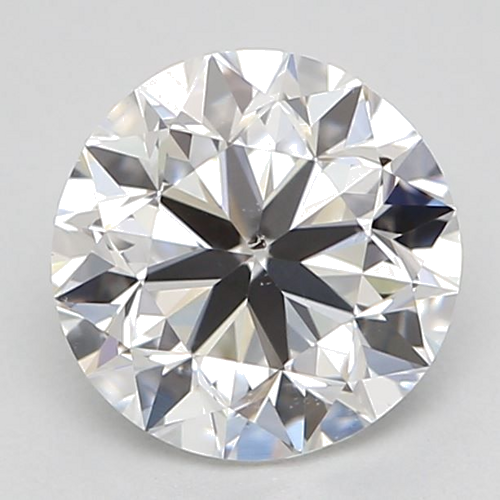 0.81 carat E-SI1 Very Good cut Natūralus Round Deimantas (1)