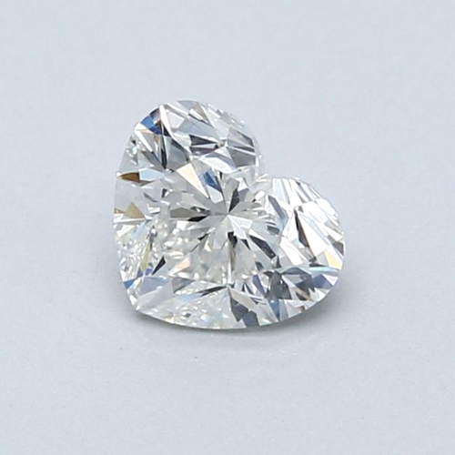 0.72 carat G-SI1 Natūralus Heart Deimantas (1)