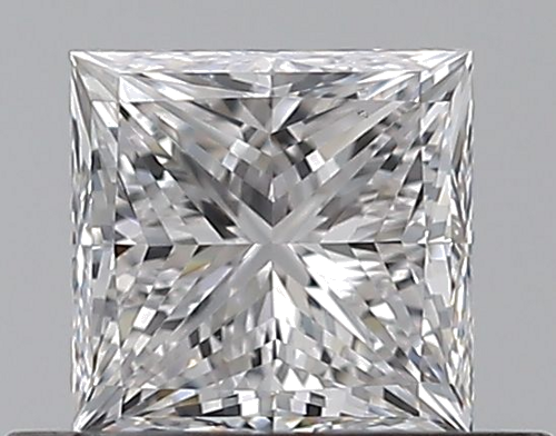 0.5 carat D-SI1 Natūralus Princess Deimantas (1)
