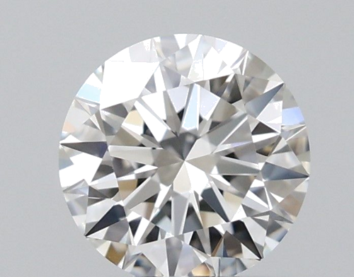0.51 carat F-VVS1 Excellent cut Natūralus Round Deimantas (1)