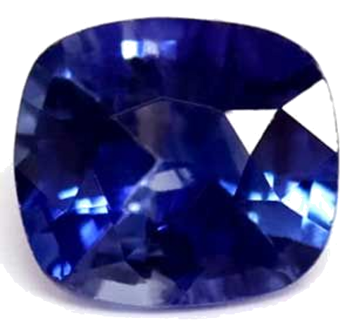 0.64 carat BLUE Cushion Safyras (1)