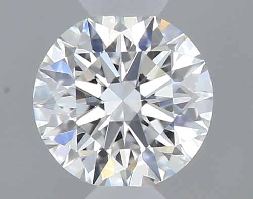 0.34 carat F-VVS2 Excellent cut Natūralus Round Deimantas (1)
