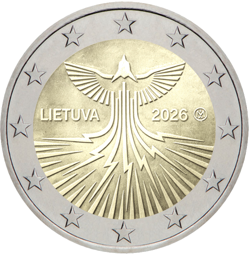 2026 Lietuva Enerģētiskā neatkarība 2 eiro BU monēta kartītē (3)