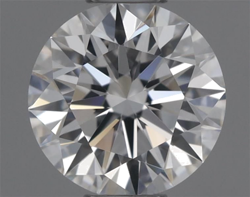 0.37 carat D-VVS1 Excellent cut Natūralus Round Deimantas (1)