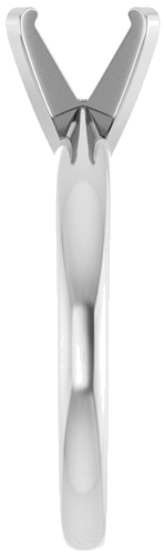 Sužadėtuvių Žiedas „Solitaire“ 585 Baltojo Aukso Cushion 7mm (4)