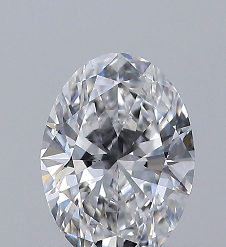 0.33 carat D-VVS1 Natūralus Oval Deimantas (1)