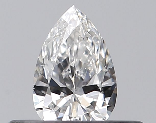 0.23 carat F-VS1 Natūralus Pear Deimantas (1)