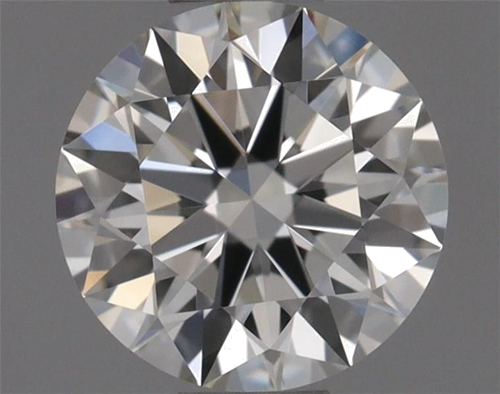 0.44 carat H-IF Excellent cut Natūralus Round Deimantas (1)