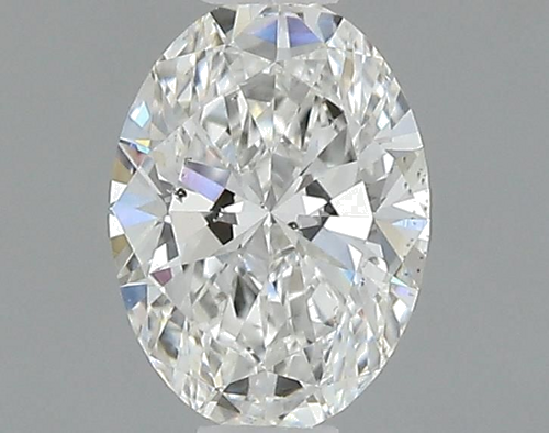 0.41 carat G-SI1 Natūralus Oval Deimantas (1)