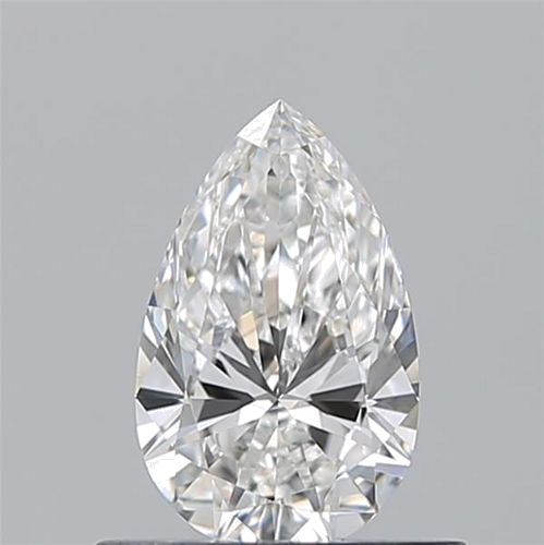 0.53 carat F-IF Natūralus Pear Deimantas (1)