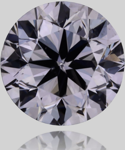 0.51 carat G-SI1 Very Good cut Natūralus Round Deimantas (1)