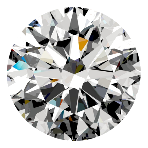0.3 carat F-VS2 Very Good cut Natūralus Round Deimantas (1)