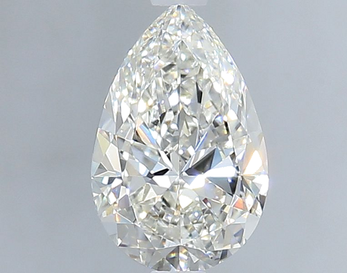 1.0 carat H-VS2 Natūralus Pear Deimantas (1)