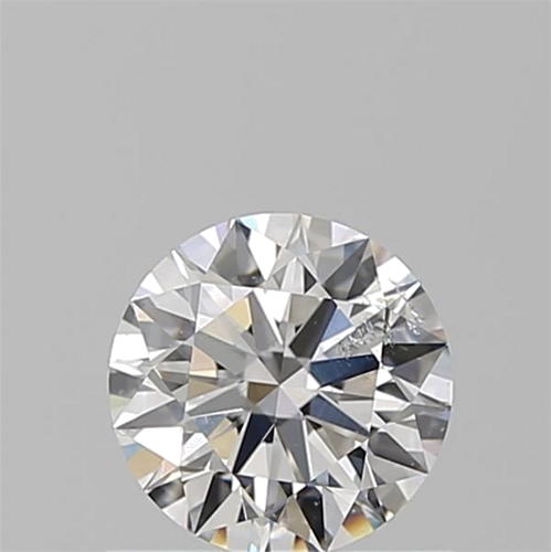 0.71 carat F-SI2 Excellent cut Natūralus Round Deimantas (1)