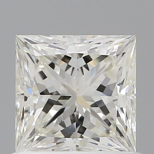 0.74 carat J-VVS2 Natūralus Princess Deimantas (1)