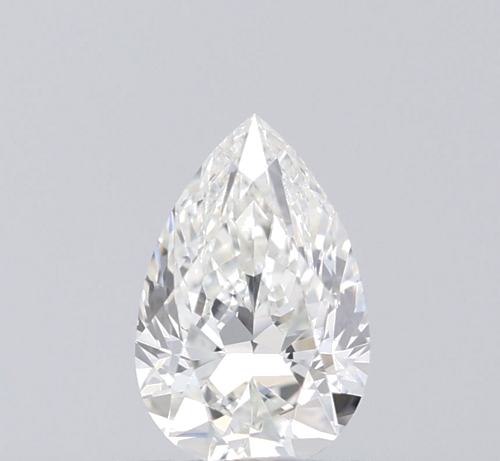 0.5 carat I-VS1 Natūralus Pear Deimantas (1)