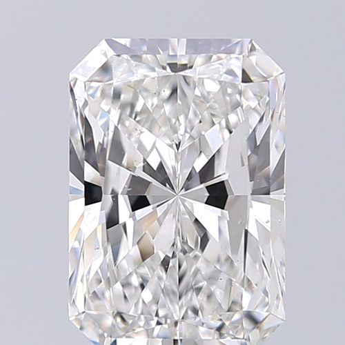 3.52 carat F-VS2 Natūralus Radiant Deimantas (1)