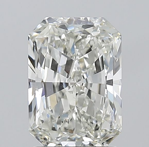 2.0 carat J-SI1 Natūralus Radiant Deimantas (1)