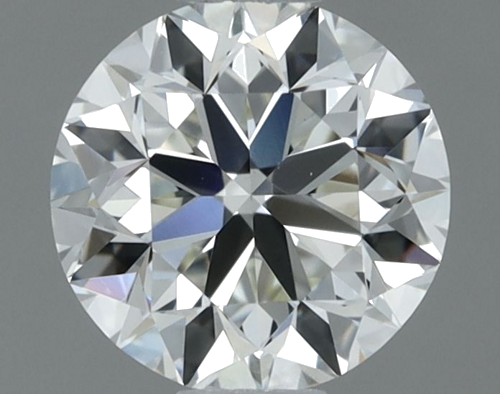 0.5 carat J-VVS2 Very Good cut Natūralus Round Deimantas (1)
