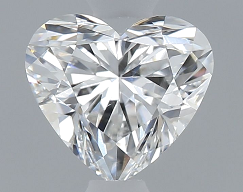 0.5 carat E-VS2 Natūralus Heart Deimantas (1)