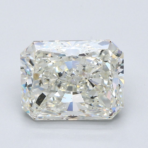 5.01 carat K-SI1 Natūralus Radiant Deimantas (1)
