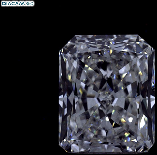2.01 carat F-VS1 Natūralus Radiant Deimantas (1)