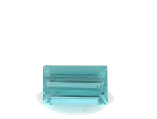 0.5 carat BLUE Baguette Tourmaline (1)