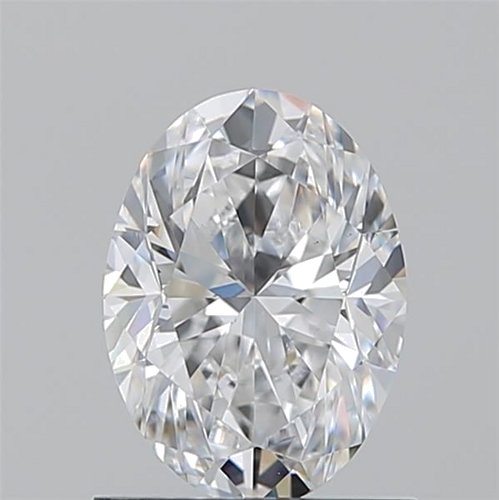 1.01 carat D-VS1 Natūralus Oval Deimantas (1)