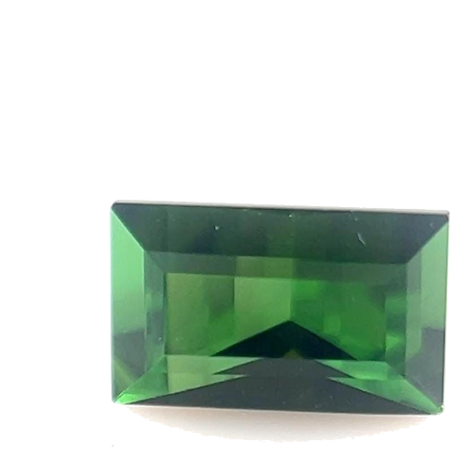 0.96 carat GREEN Baguette Tourmaline (1)