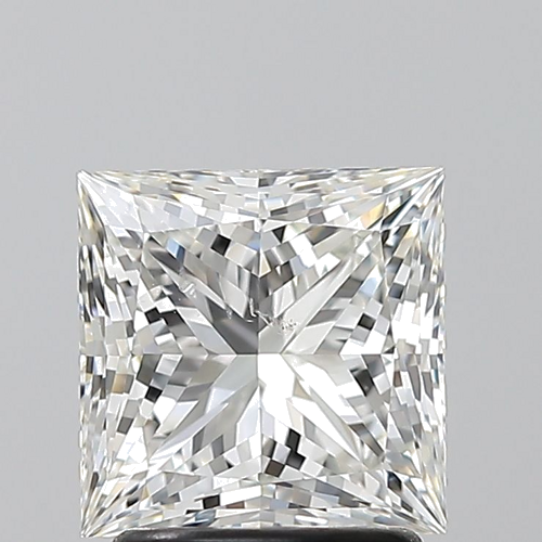 2.02 carat H-SI2 Natūralus Princess Deimantas (1)