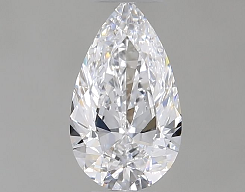 0.27 carat D-VS1 Natūralus Pear Deimantas (1)