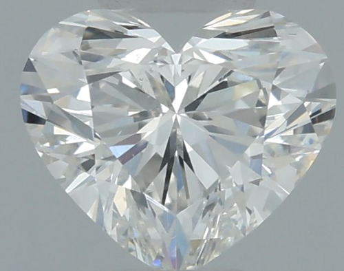 0.52 carat G-SI1 Natūralus Heart Deimantas (1)