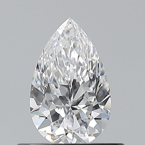 0.5 carat D-VS1 Natūralus Pear Deimantas (1)