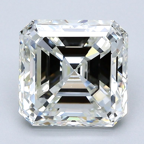 3.0 carat I-VS1 Natūralus Asscher Deimantas (1)