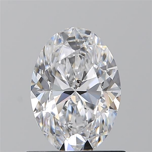 0.92 carat D-SI1 Natūralus Oval Deimantas (1)