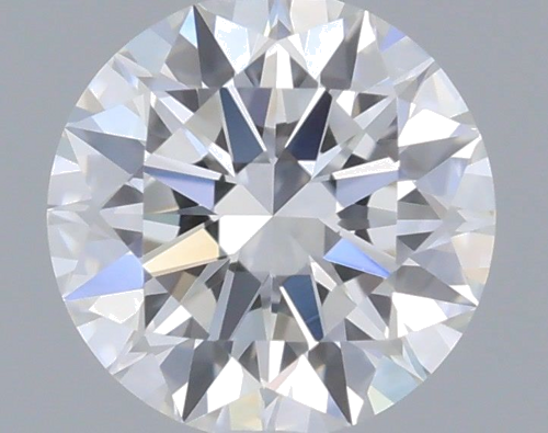 0.5 carat F-VVS2 Excellent cut Natūralus Round Deimantas (1)