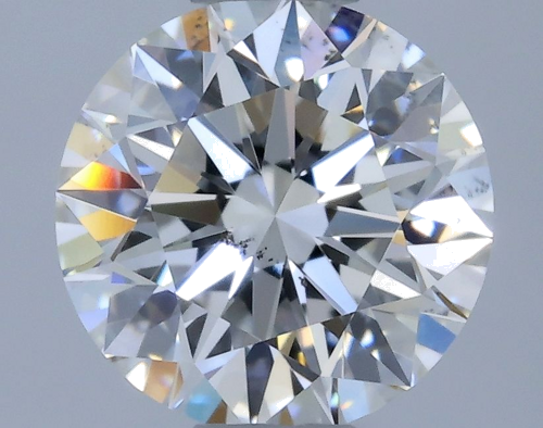 0.55 carat F-SI1 Excellent cut Natūralus Round Deimantas (1)