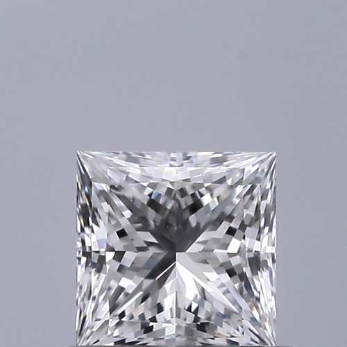 0.52 carat D-VS1 Natūralus Princess Deimantas (1)