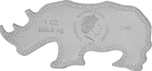 2022 Juodasis raganosis 1 oz sidabrinė Proof moneta dėžutėje (3)