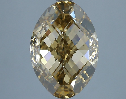 5.02 carat Fancy Yellow-SI1 Natūralus Oval Deimantas (1)
