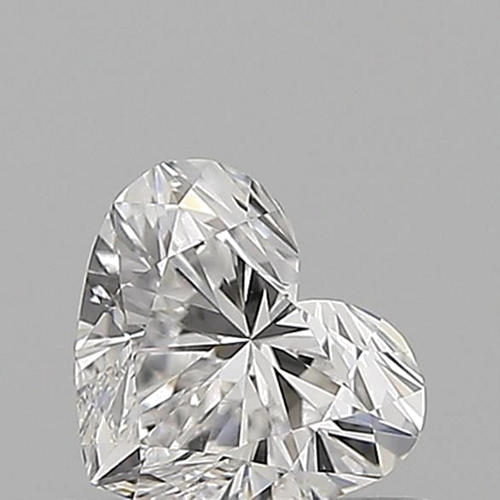 0.52 carat E-SI1 Natūralus Heart Deimantas (1)