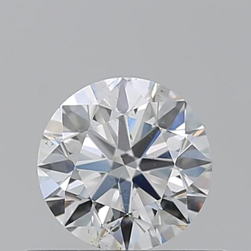 0.5 carat F-SI2 Very Good cut Natūralus Round Deimantas (1)
