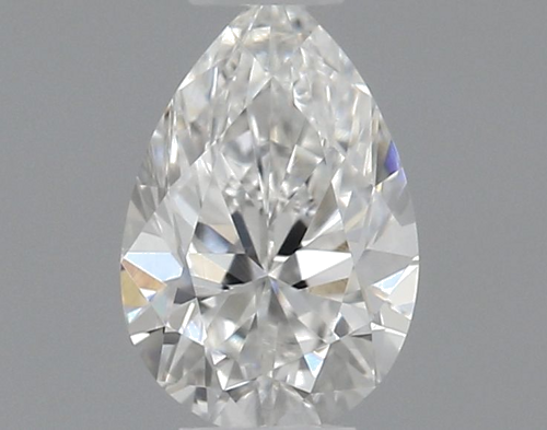 0.24 carat F-VS1 Natūralus Pear Deimantas (1)