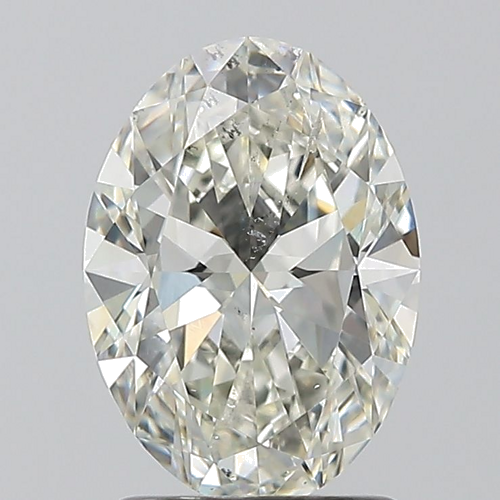 1.51 carat J-SI2 Natūralus Oval Deimantas (1)