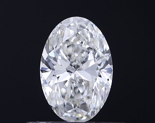 0.51 carat G-SI2 Natūralus Oval Deimantas (1)