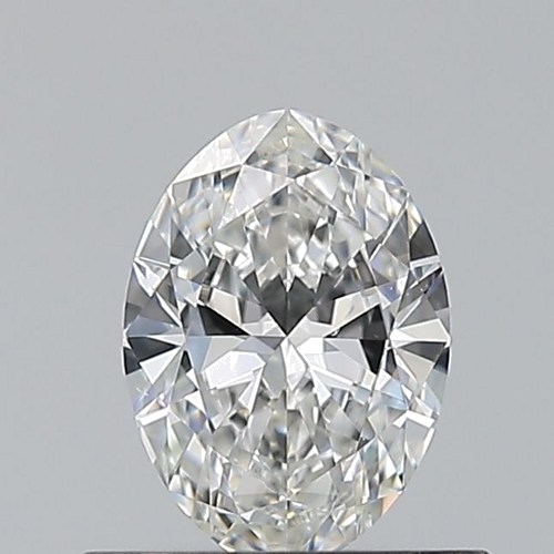 0.5 carat F-VS2 Natūralus Oval Deimantas (1)