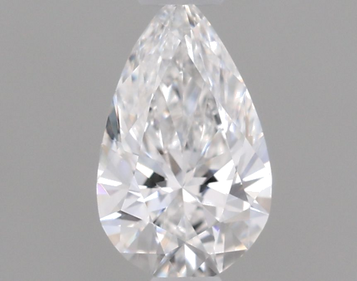 0.3 carat D-VS2 Natūralus Pear Deimantas (1)