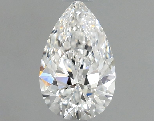 0.51 carat E-VS2 Natūralus Pear Deimantas (1)